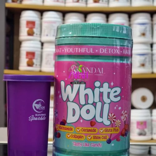 SKANDAL WHITE DOLL POWDER SKIN CARE.