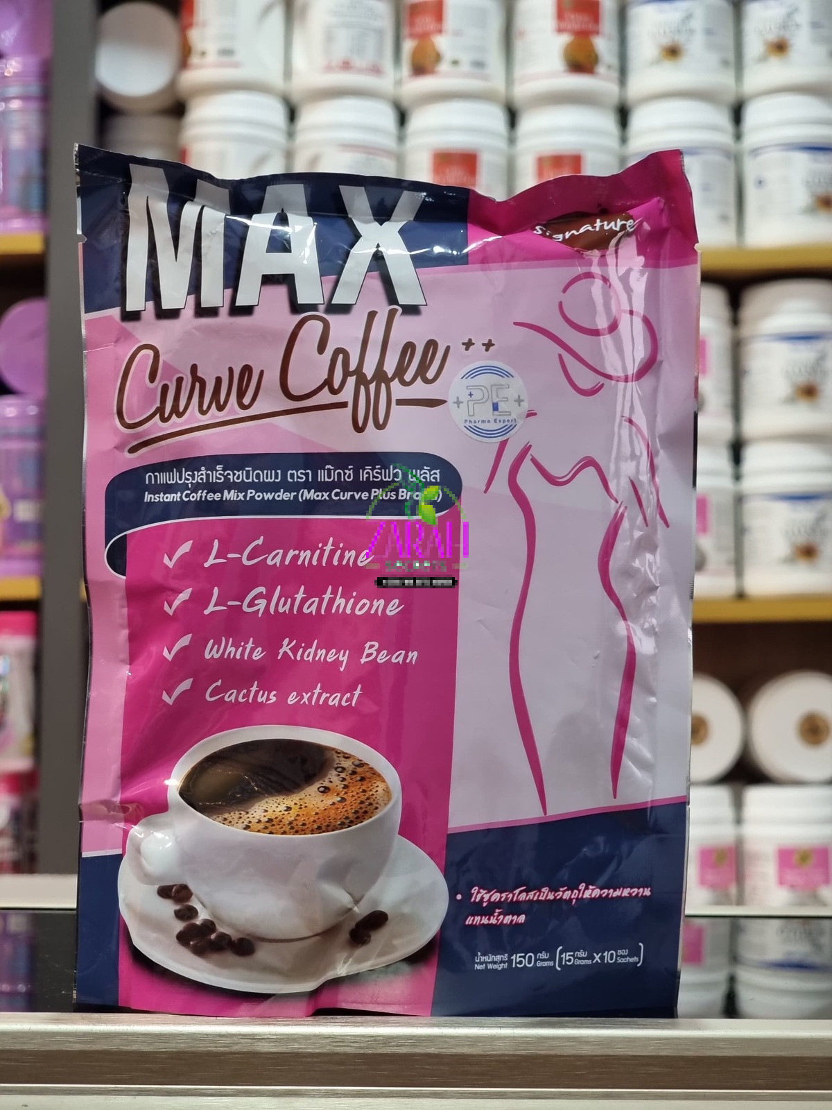 Max Curve Slim Coffee 10 Sachets (15 g/Sachet)