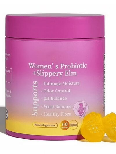 Women's Probiotic+Slippery Elm 60 Gummies